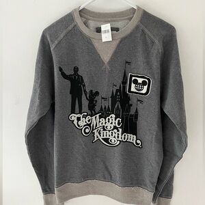 NWT Disney Parks The Magic Kingdom Crewneck Sweatshirt, Size: Large